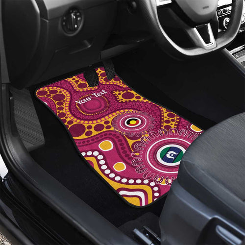 Broncos NAIDOC Week 2026 Personalised Car Mats 50 Years of Deadly Aboriginal Art