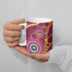Broncos NAIDOC Week 2026 Personalised Ceramic Mug 50 Years of Deadly Aboriginal Art
