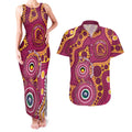 Broncos NAIDOC Week 2026 Personalised Couples Matching Tank Maxi Dress and Hawaiian Shirt 50 Years of Deadly Aboriginal Art