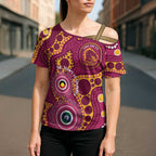 Broncos NAIDOC Week 2026 Personalised Cross Shoulder Shirt 50 Years of Deadly Aboriginal Art