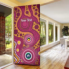Broncos NAIDOC Week 2026 Personalised Door Cover 50 Years of Deadly Aboriginal Art