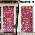 Broncos NAIDOC Week 2026 Personalised Door Cover 50 Years of Deadly Aboriginal Art