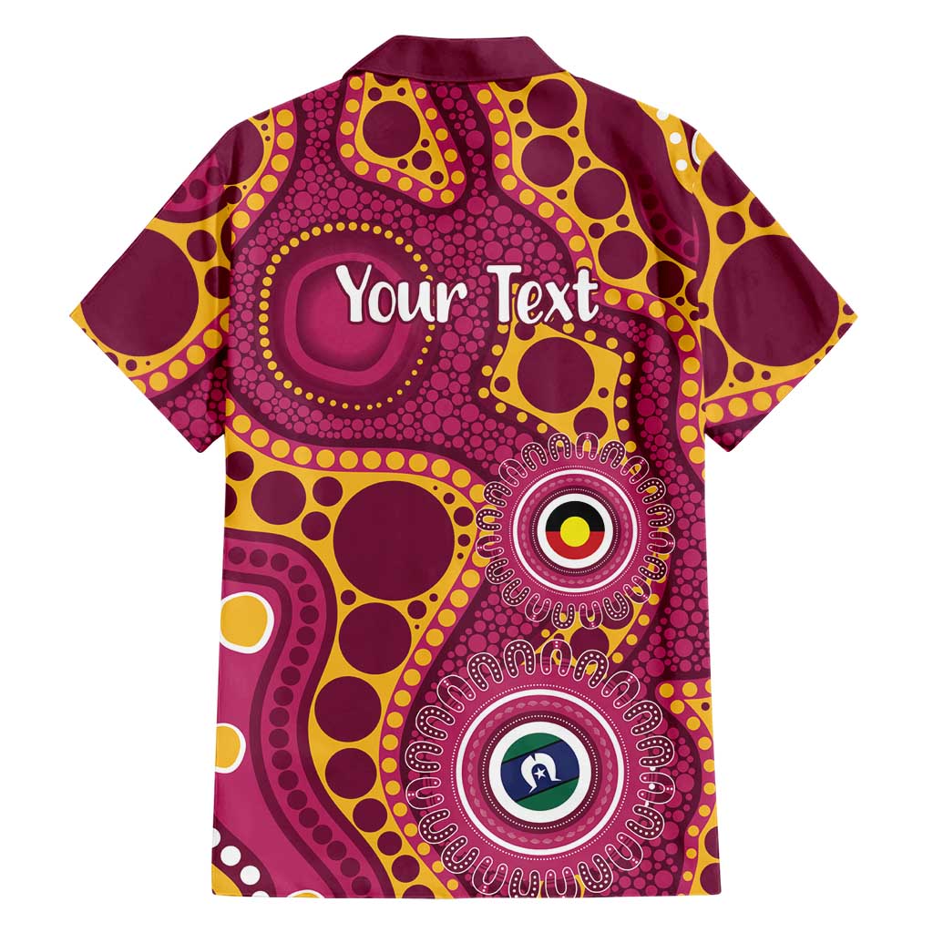 Broncos NAIDOC Week 2026 Personalised Family Matching Long Sleeve Bodycon Dress and Hawaiian Shirt 50 Years of Deadly Aboriginal Art