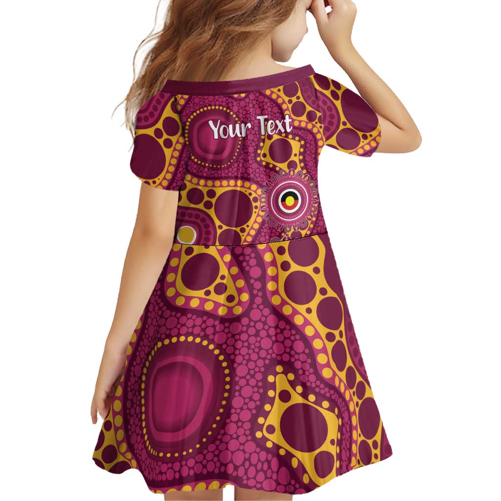 Broncos NAIDOC Week 2026 Personalised Family Matching Off Shoulder Maxi Dress and Hawaiian Shirt 50 Years of Deadly Aboriginal Art