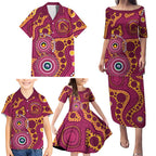 Broncos NAIDOC Week 2026 Personalised Family Matching Puletasi and Hawaiian Shirt 50 Years of Deadly Aboriginal Art