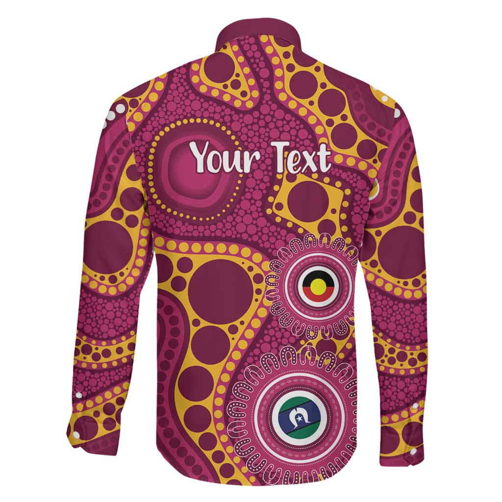 Broncos NAIDOC Week 2026 Personalised Family Matching Summer Maxi Dress and Hawaiian Shirt 50 Years of Deadly Aboriginal Art