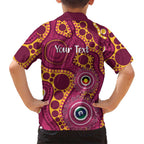 Broncos NAIDOC Week 2026 Personalised Family Matching Tank Maxi Dress and Hawaiian Shirt 50 Years of Deadly Aboriginal Art
