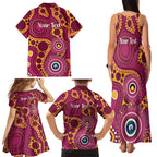 Broncos NAIDOC Week 2026 Personalised Family Matching Tank Maxi Dress and Hawaiian Shirt 50 Years of Deadly Aboriginal Art