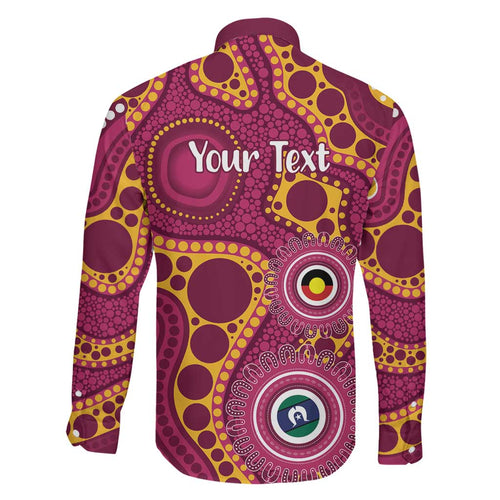 Broncos NAIDOC Week 2026 Personalised Family Matching Tank Maxi Dress and Hawaiian Shirt 50 Years of Deadly Aboriginal Art