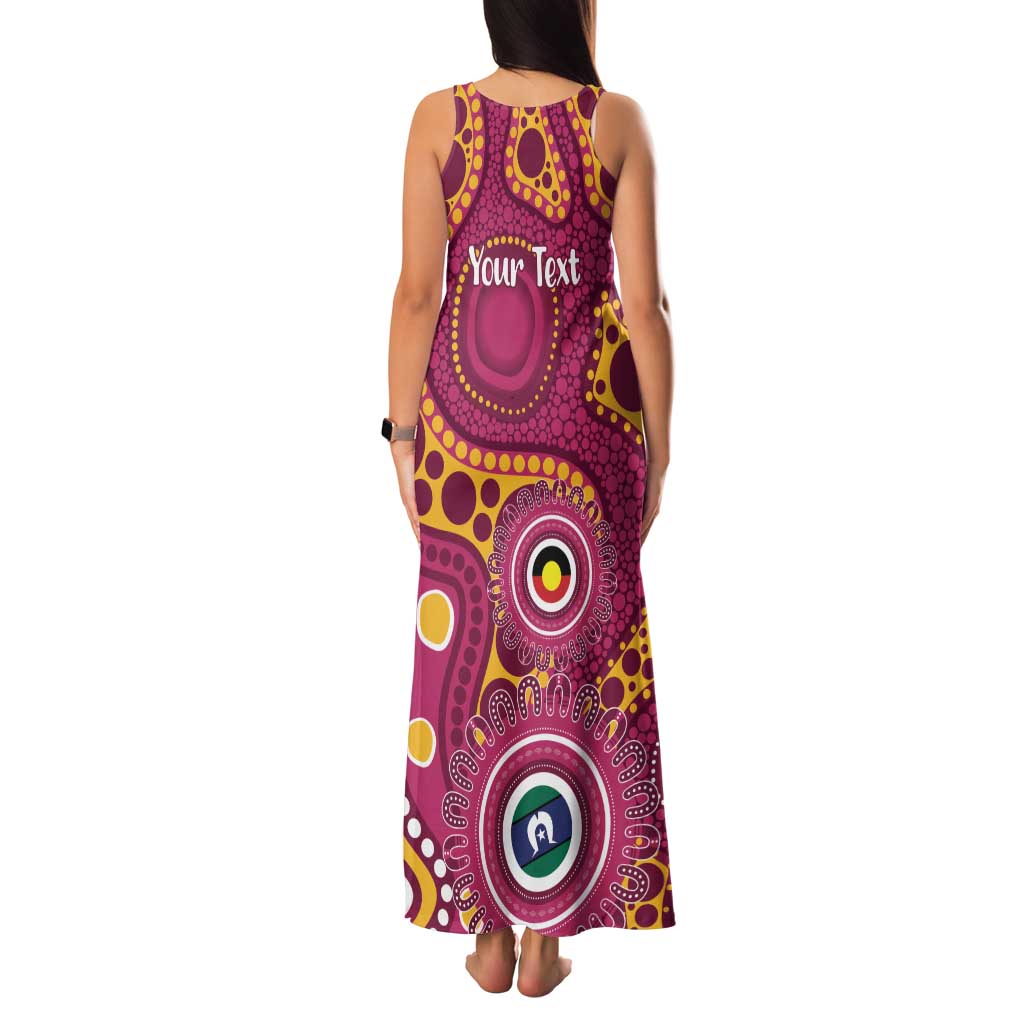 Broncos NAIDOC Week 2026 Personalised Family Matching Tank Maxi Dress and Hawaiian Shirt 50 Years of Deadly Aboriginal Art