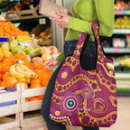 Broncos NAIDOC Week 2026 Personalised Grocery Bag 50 Years of Deadly Aboriginal Art