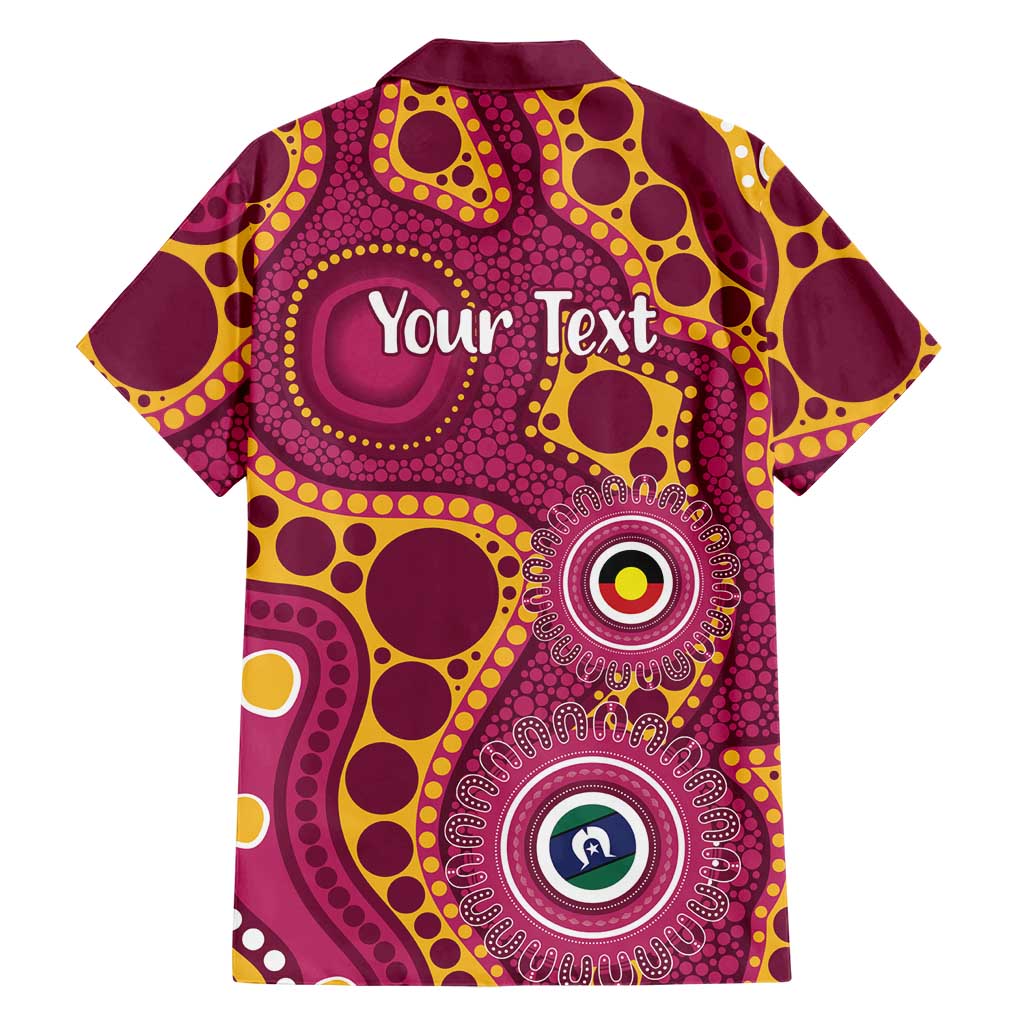 Broncos NAIDOC Week 2026 Personalised Hawaiian Shirt 50 Years of Deadly Aboriginal Art