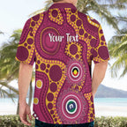 Broncos NAIDOC Week 2026 Personalised Hawaiian Shirt 50 Years of Deadly Aboriginal Art
