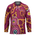 Broncos NAIDOC Week 2026 Personalised Hockey Jersey 50 Years of Deadly Aboriginal Art