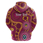 Broncos NAIDOC Week 2026 Personalised Hoodie 50 Years of Deadly Aboriginal Art