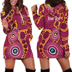 Broncos NAIDOC Week 2026 Personalised Hoodie Dress 50 Years of Deadly Aboriginal Art