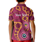 Broncos NAIDOC Week 2026 Personalised Kid Polo Shirt 50 Years of Deadly Aboriginal Art