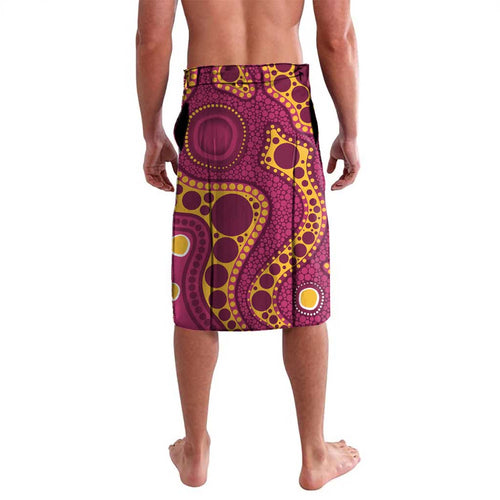 Broncos NAIDOC Week 2026 Personalised Lavalava 50 Years of Deadly Aboriginal Art