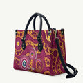 Broncos NAIDOC Week 2026 Personalised Leather Bag 50 Years of Deadly Aboriginal Art