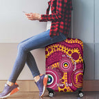 Broncos NAIDOC Week 2026 Personalised Luggage Cover 50 Years of Deadly Aboriginal Art