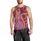 Broncos NAIDOC Week 2026 Personalised Men Tank Top 50 Years of Deadly Aboriginal Art