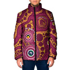 Broncos NAIDOC Week 2026 Personalised Padded Jacket 50 Years of Deadly Aboriginal Art