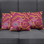 Broncos NAIDOC Week 2026 Personalised Pillow Cover 50 Years of Deadly Aboriginal Art