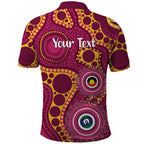 Broncos NAIDOC Week 2026 Personalised Polo Shirt 50 Years of Deadly Aboriginal Art