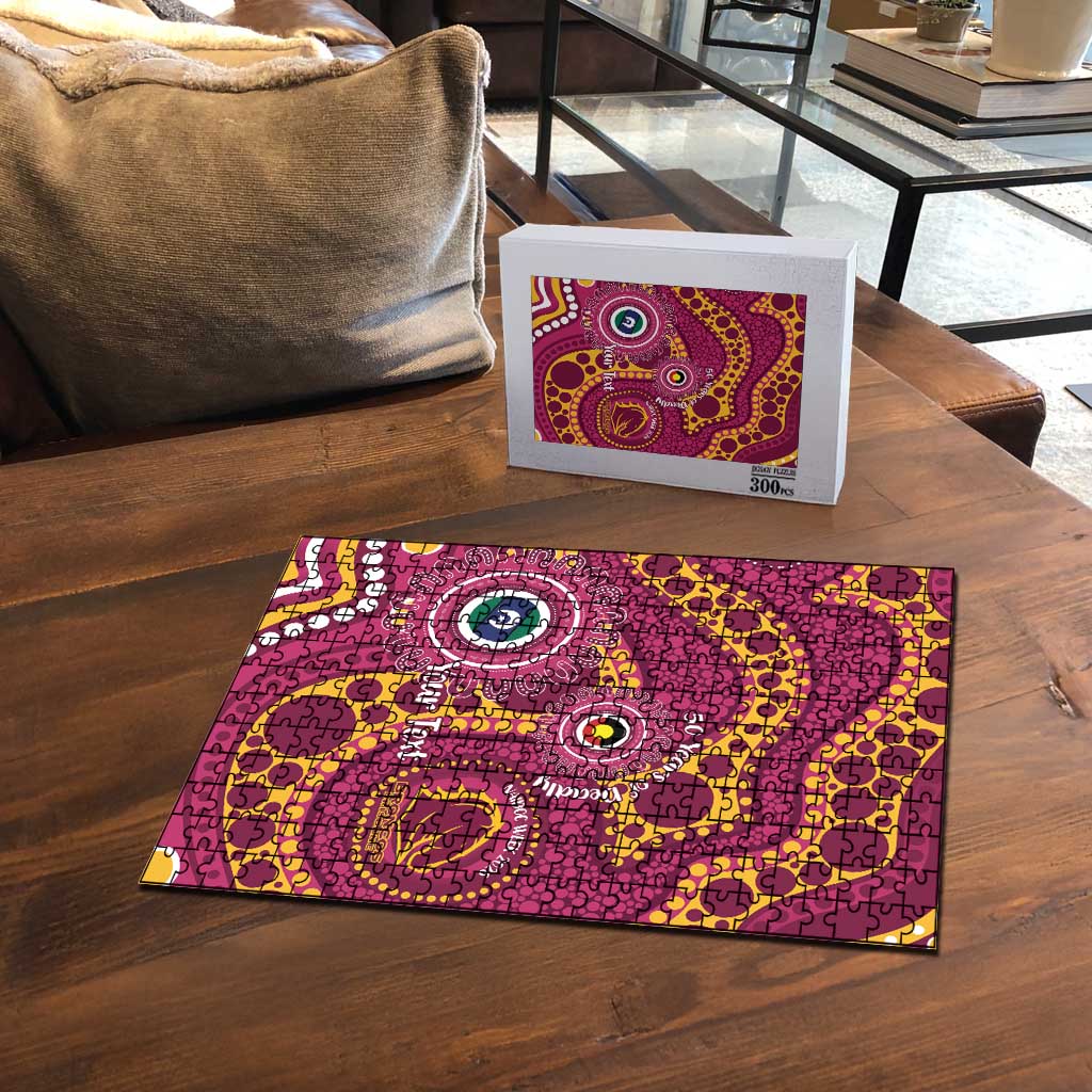 Broncos NAIDOC Week 2026 Personalised Puzzle 50 Years of Deadly Aboriginal Art