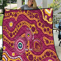 Broncos NAIDOC Week 2026 Personalised Quilt 50 Years of Deadly Aboriginal Art