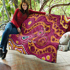 Broncos NAIDOC Week 2026 Personalised Quilt 50 Years of Deadly Aboriginal Art