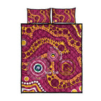 Broncos NAIDOC Week 2026 Personalised Quilt Bed Set 50 Years of Deadly Aboriginal Art