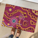 Broncos NAIDOC Week 2026 Personalised Rubber Doormat 50 Years of Deadly Aboriginal Art