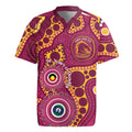 Broncos NAIDOC Week 2026 Personalised Rugby Jersey 50 Years of Deadly Aboriginal Art
