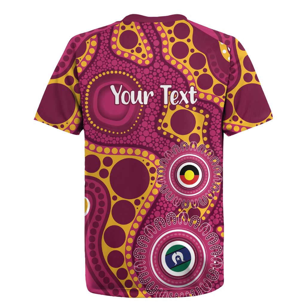 Broncos NAIDOC Week 2026 Personalised Rugby Jersey 50 Years of Deadly Aboriginal Art