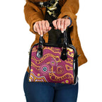 Broncos NAIDOC Week 2026 Personalised Shoulder Handbag 50 Years of Deadly Aboriginal Art