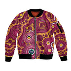 Broncos NAIDOC Week 2026 Personalised Sleeve Zip Bomber Jacket 50 Years of Deadly Aboriginal Art