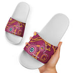 Broncos NAIDOC Week 2026 Personalised Slide Sandals 50 Years of Deadly Aboriginal Art