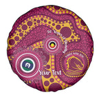 Broncos NAIDOC Week 2026 Personalised Spare Tire Cover 50 Years of Deadly Aboriginal Art