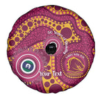 Broncos NAIDOC Week 2026 Personalised Spare Tire Cover 50 Years of Deadly Aboriginal Art