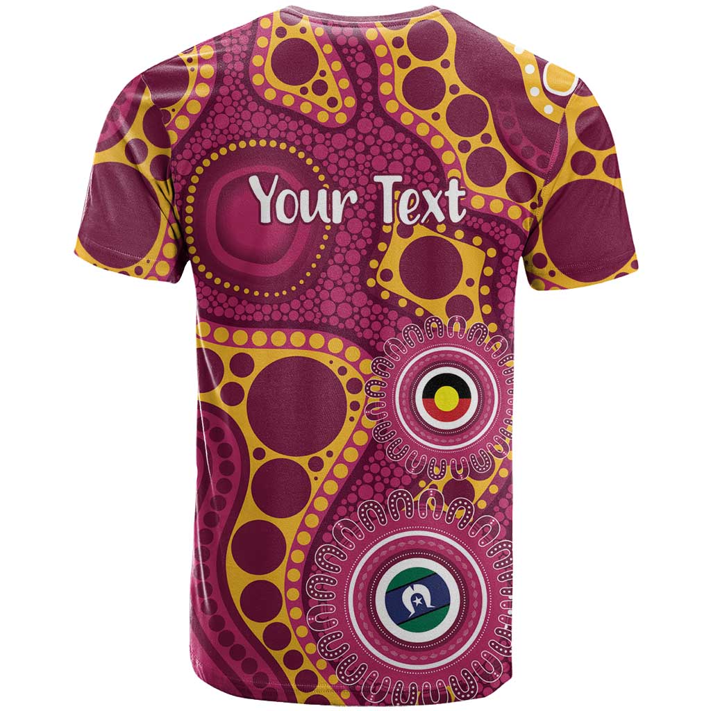 Broncos NAIDOC Week 2026 Personalised T Shirt 50 Years of Deadly Aboriginal Art