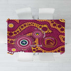 Broncos NAIDOC Week 2026 Personalised Tablecloth 50 Years of Deadly Aboriginal Art