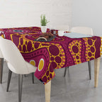 Broncos NAIDOC Week 2026 Personalised Tablecloth 50 Years of Deadly Aboriginal Art