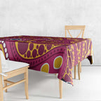 Broncos NAIDOC Week 2026 Personalised Tablecloth 50 Years of Deadly Aboriginal Art