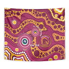 Broncos NAIDOC Week 2026 Personalised Tapestry 50 Years of Deadly Aboriginal Art