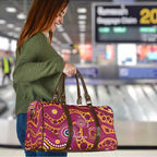 Broncos NAIDOC Week 2026 Personalised Travel Bag 50 Years of Deadly Aboriginal Art