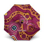 Broncos NAIDOC Week 2026 Personalised Umbrella 50 Years of Deadly Aboriginal Art