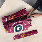 Broncos NAIDOC Week 2026 Personalised Umbrella 50 Years of Deadly Aboriginal Art