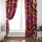 Broncos NAIDOC Week 2026 Personalised Window Curtain 50 Years of Deadly Aboriginal Art