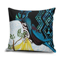 New Zealand Silver Fern Tui Bird Pillow Cover Maori Kowhai Paua Shell Taniko Motifs - Aussie Hoodie